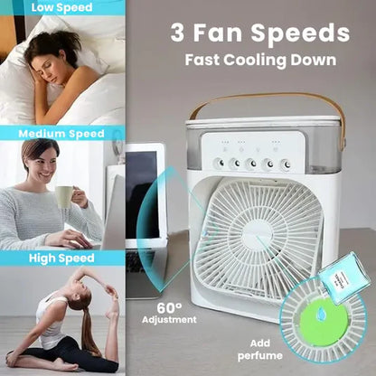 Cool Air, Clean Living | 2-in-1 Purifier & Fan | Breathe Easy Anywhere