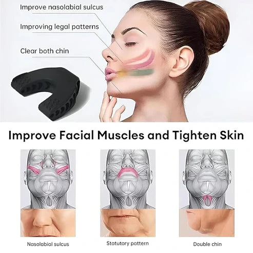 Jawline Sculpting Tool – Face Fitness Trainer | Slim Your Face & Activate Muscles | Unisex