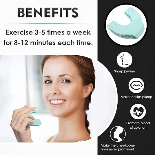 Jawline Sculpting Tool – Face Fitness Trainer | Slim Your Face & Activate Muscles | Unisex