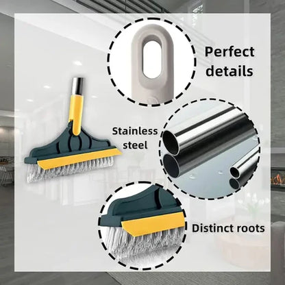 CleanEdge – 2-in-1 Scrubbing Brush | Corner Wiper | Flexible Head