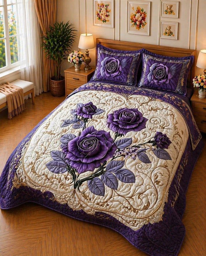 FAUX QUILTING EFFECTS DIGITAL PRINTS SUPERKING SIZE