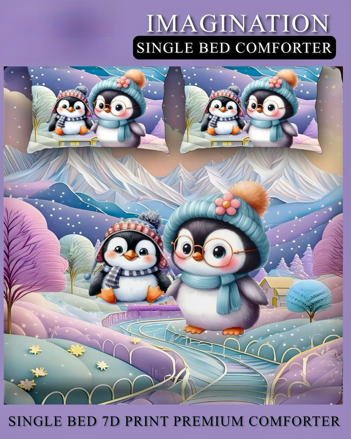 7D SINGLE BED COMFORTERS