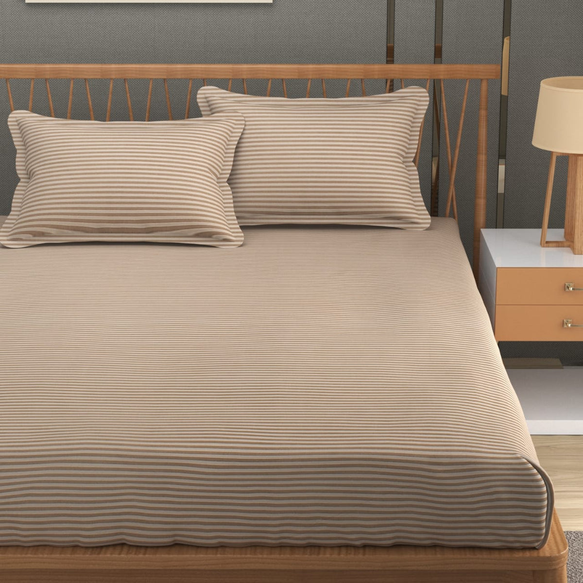BED-BEAUTY ELASTIC FITTED BEDSHEET