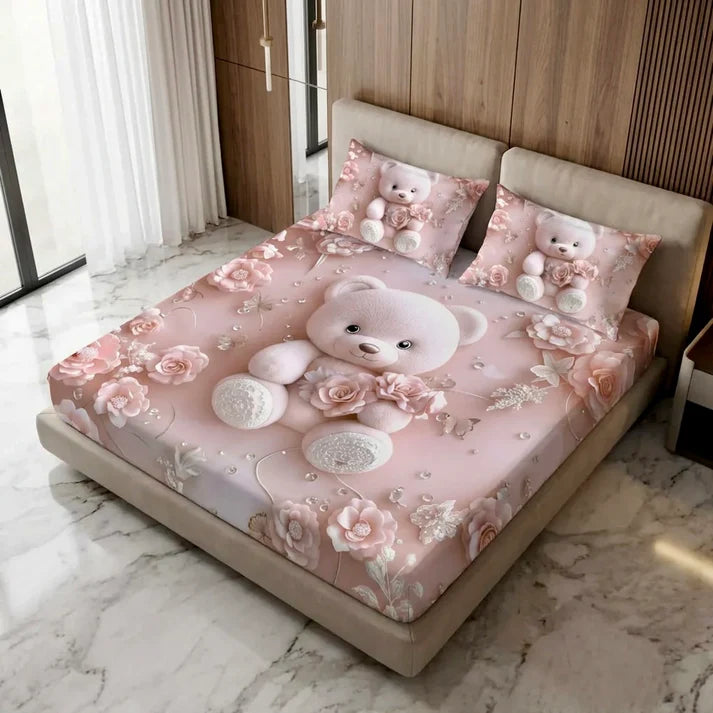 BEST SELLING _ 7D DIGITAL PANEL PRINT BEDSHEET