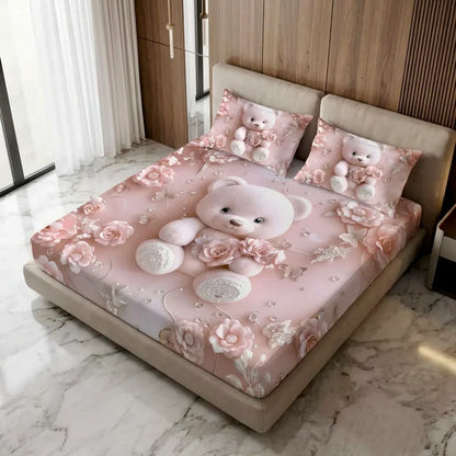 BEST SELLING _ 7D DIGITAL PANEL PRINT BEDSHEET