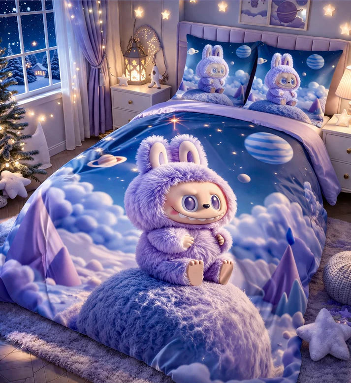 BEST SELLING _ 7D DIGITAL PANEL PRINT BEDSHEET