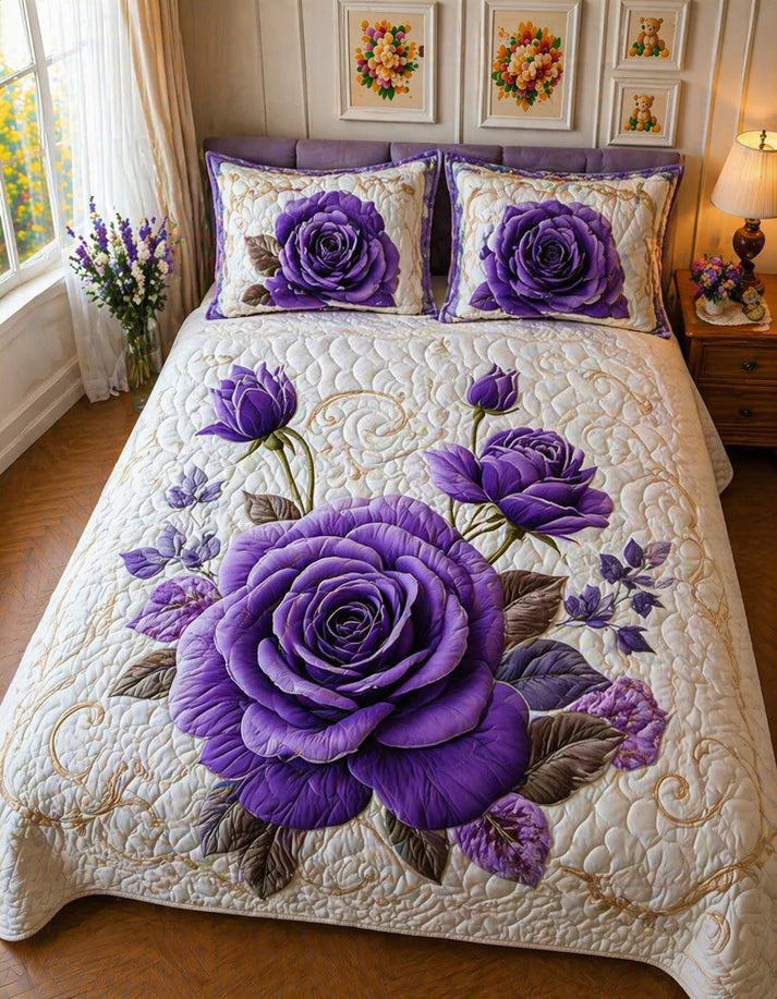 FAUX QUILTING EFFECTS DIGITAL PRINTS SUPERKING SIZE