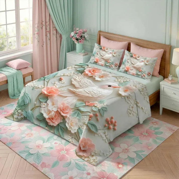 BEST SELLING _ 7D DIGITAL PANEL PRINT BEDSHEET