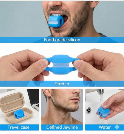 SharpJaw™- Jaw Shaper & Facial Toner | Sculpt, Shape & Lift | Compact Jaw Exerciser